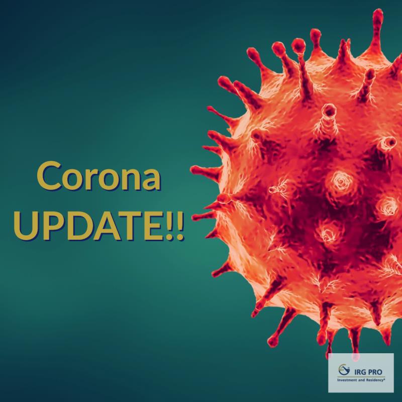 CORONA UPDATE