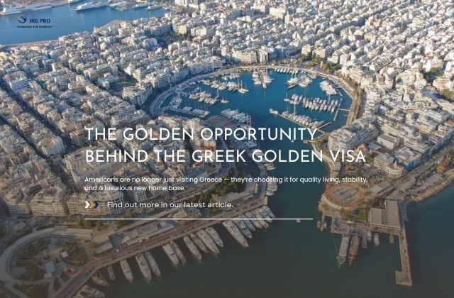 Η Χρυσή Ευκαιρία των Χρυσών Αμερικανών και η Greek Golden Visa