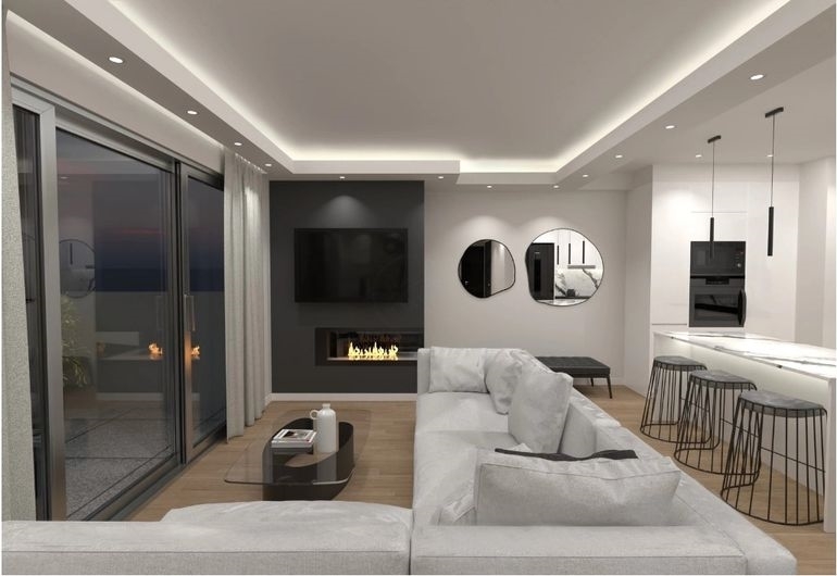 (For Sale) Residential Floor Apartment || Athens South/Nea Smyrni - 99 Sq.m, 3 Bedrooms, 320.000€ 